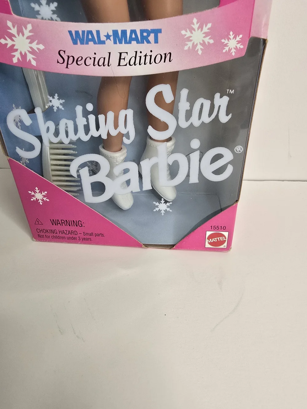 Walmart Special Edition Skating Star Barbie Doll - Pink & Light Blue